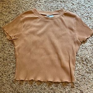 Salmon Colored Croptop